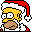 Smiley homer-santaicon.gif